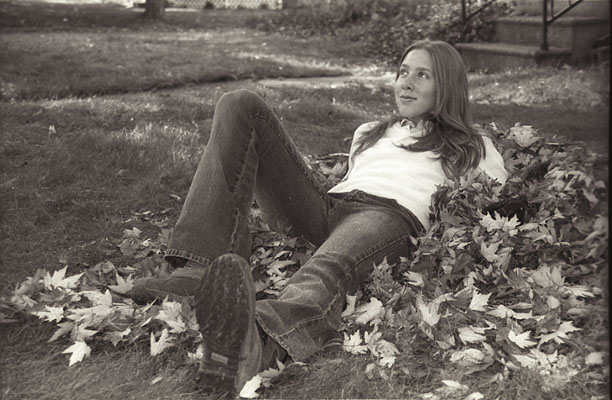 Kat outside