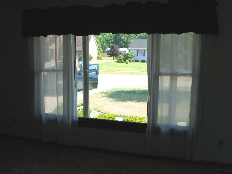 living room looking out